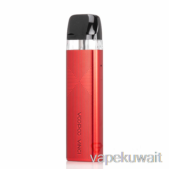 Voopoo Vinci Pod Se 15w Pod System مجموعات جراب Vape باللون الأحمر الناري